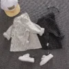 d4f019588e682455c5b9ab851026026f Boy Striped Mandarin Collar Shirt