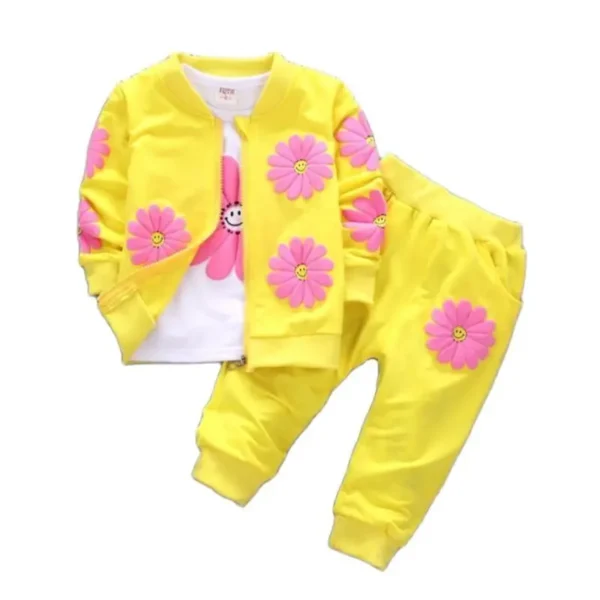 Printed Cotton 3-Piece Set