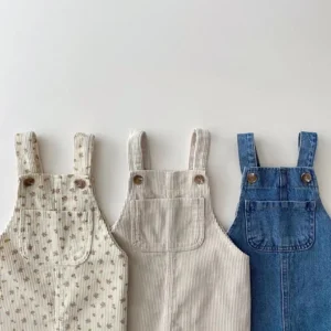 Denim Sleeveless Romper